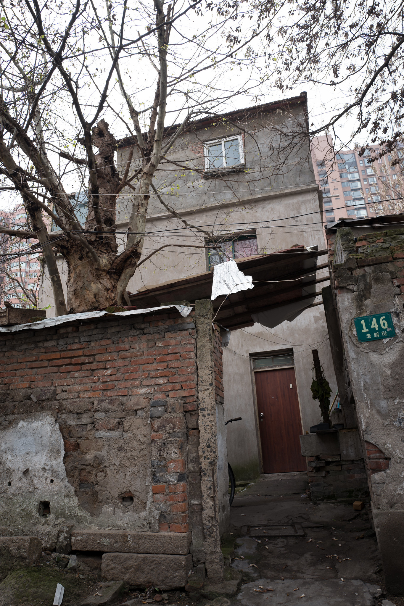 上海如意街附近的小弄堂
