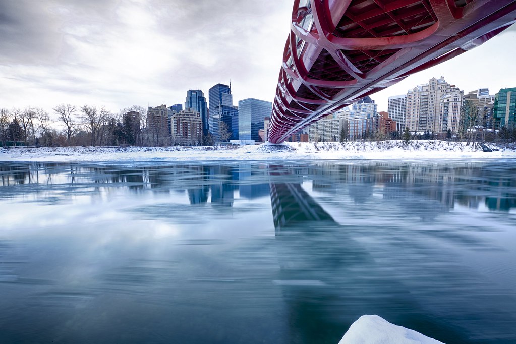 Канадская река 5. Калгари мост. Зима мост Химки. Калгари Канада фото Peace Bridge. Картинки зима мост.