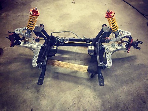 V8 Roadsters Pro Series Subframe and Billet Control Arms