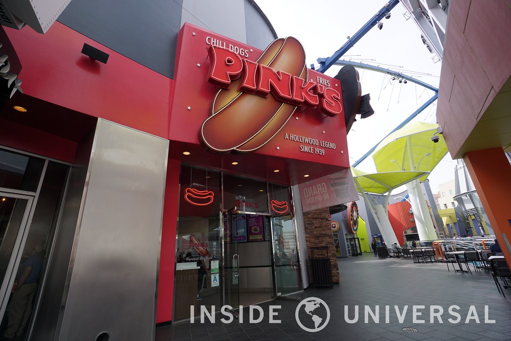 Blaze Pizza is now open and Pink's Hotdogs debuts a new look at CityWalk Hollywood