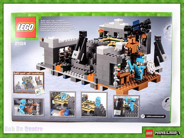 LEGO Minecraft 21124 The End Portal House Set *No Minifigures* NEW
