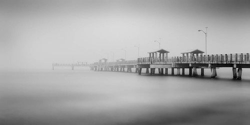 longexposure bw beach fog digital landscapes tampabay florida piers fineart ftdesoto 2016 floridagulfcoast leebigstopper afsnikkor50mmf18g jaspcphotography nikond750