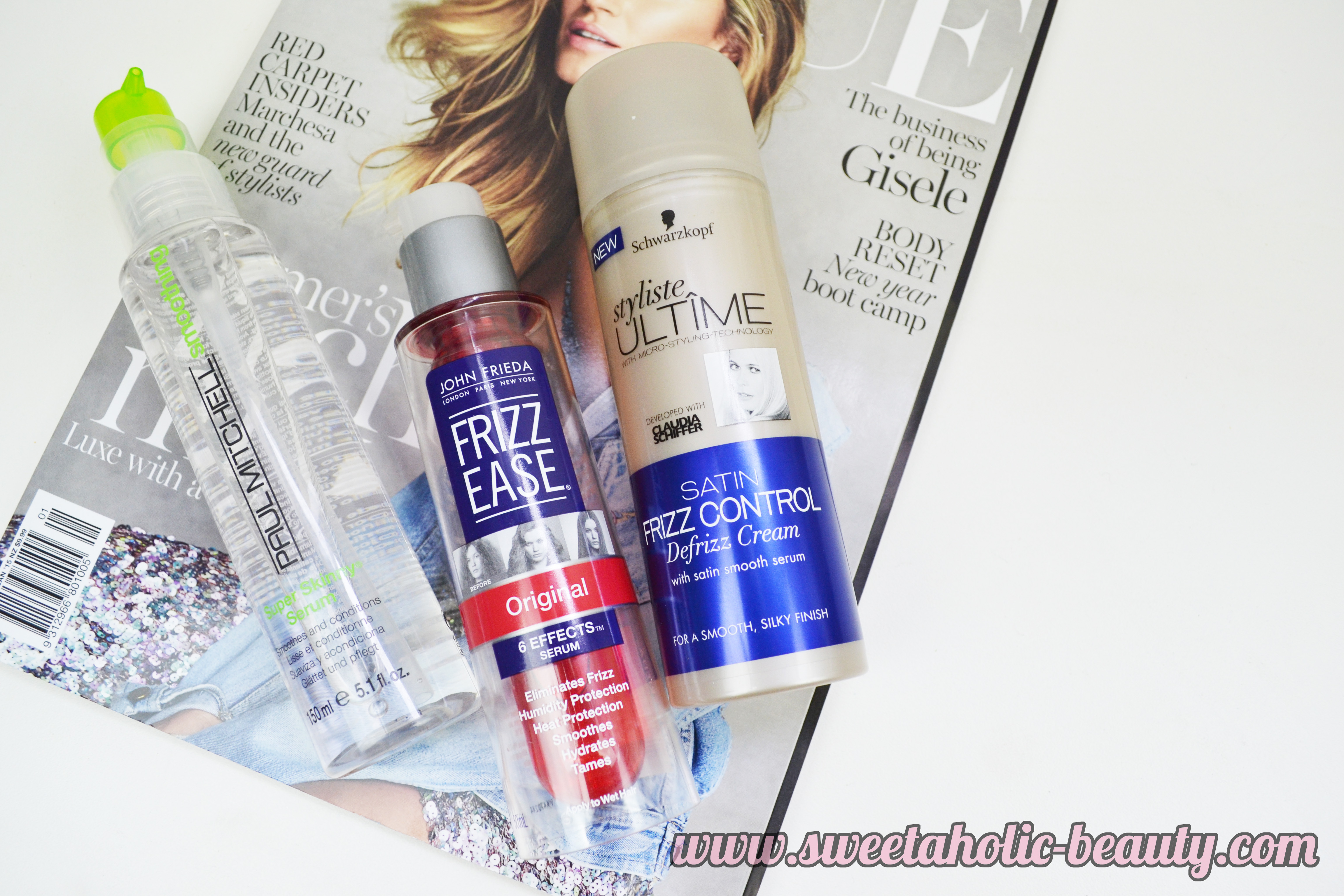 Three of the Best Frizz Control Products for Your Hair - Sweetaholic Beauty