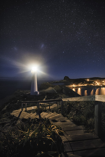 ocean new light beach stars zealand astrophotography nz wellington castlepoint wairarapa