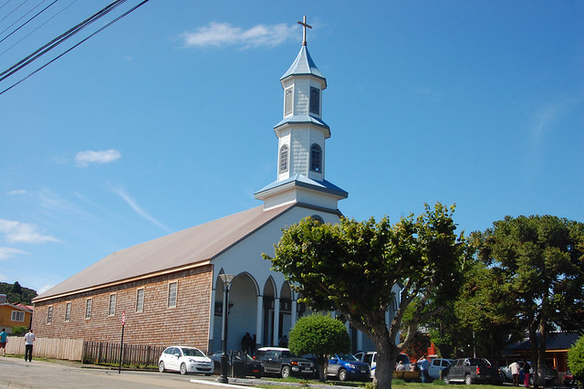 Iglesia de Nuestra Señora de los Dolores, Dalcahue, Chiloé, Chile