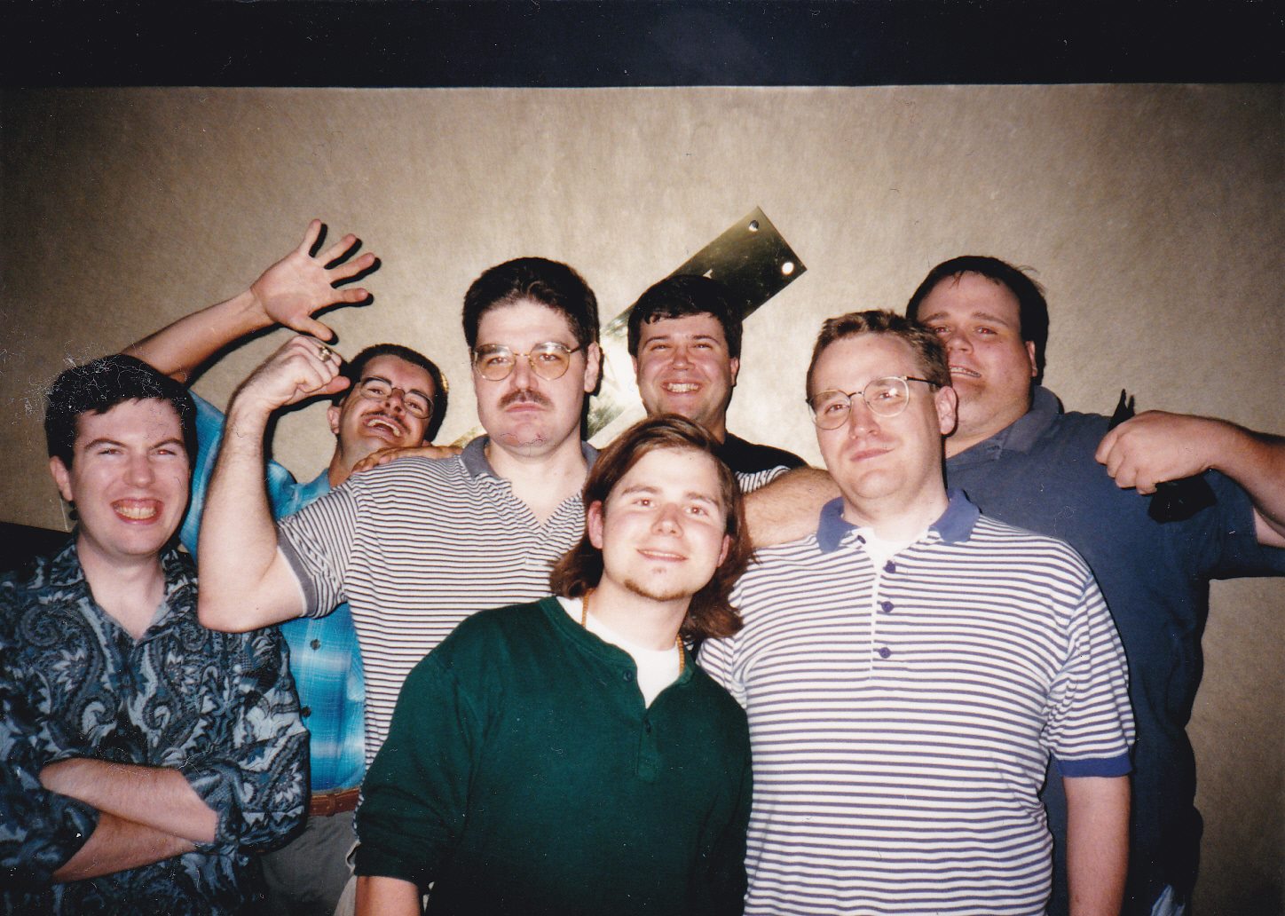 Jimmy, Roy, Mark, Jonny, Chris, Doug, and Jay