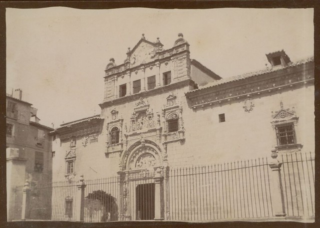Hospital de Santa Cruz en Toledo hacia 1909