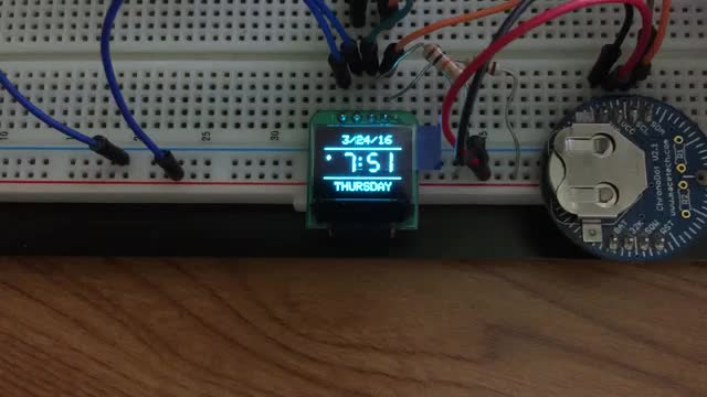 OLED Clock Timer and Stopwatch