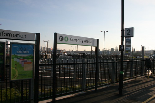 New: Coventry Arena Station