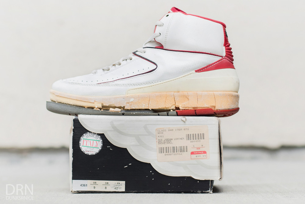 1987 White & Red II's.