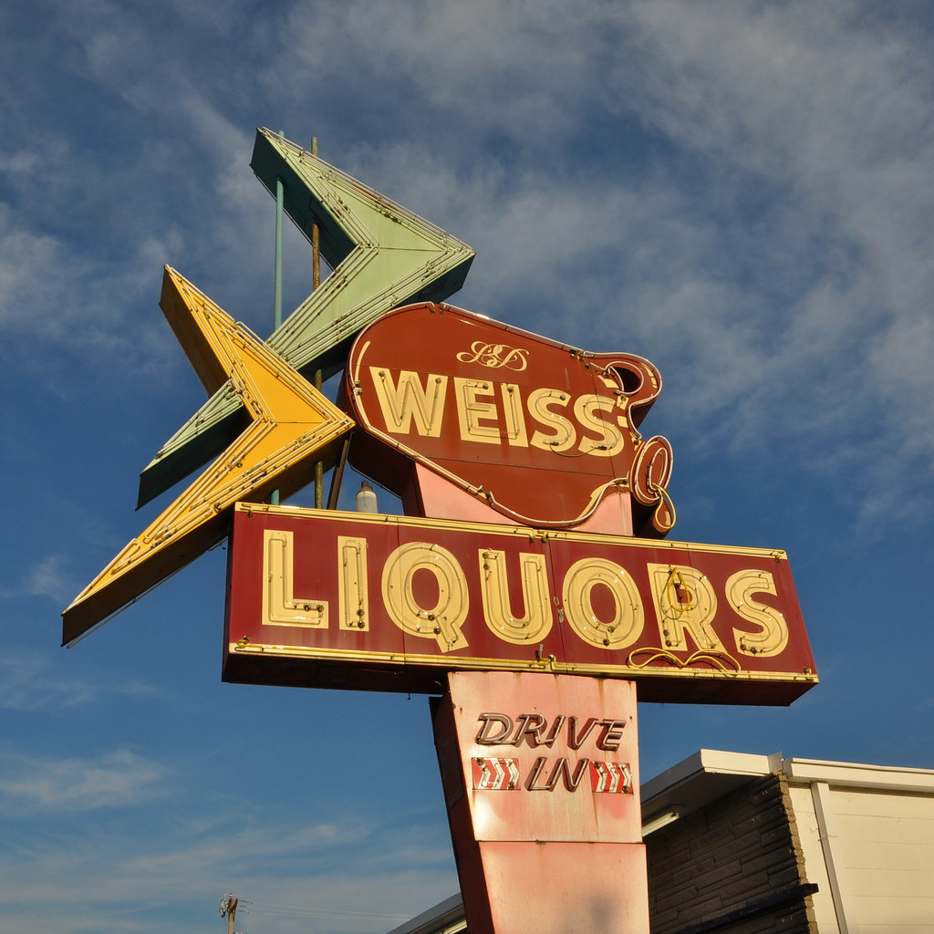 Weiss Liquors East Nashville, TN Retro Roadmap