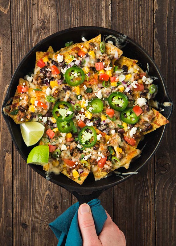 Fully Loaded Nachos with Chorizo, Black Beans, And Corn - Will Cook For ...