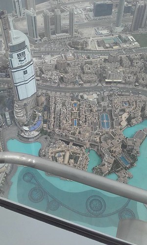 Dubai top of Burj Khalifa