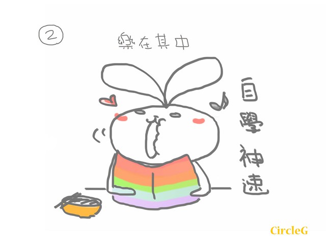 CIRCLEG 測驗 唔識咪學咯 學習態度 圖文 插圖 插畫 (4)
