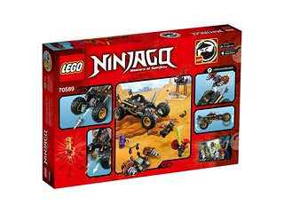LEGO Ninjago 70589 Rock Roader back