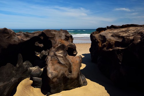 seascape rocks australia shore newsouthwales aus portmacquarie lakecathie nikon1635mmf4 nikond750