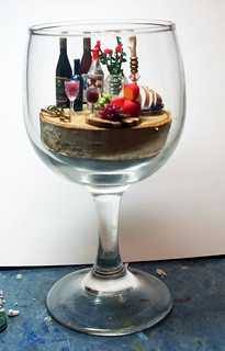 Wine glass vignette -1