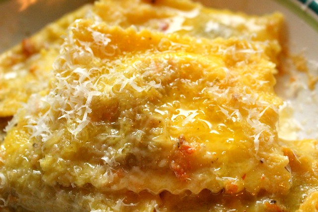 PC Black Label Ravioli Grandi Heirloom Tomato and Burrata Filled Egg Pasta