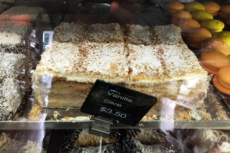 Vanilla slices, Hellenic Bakery