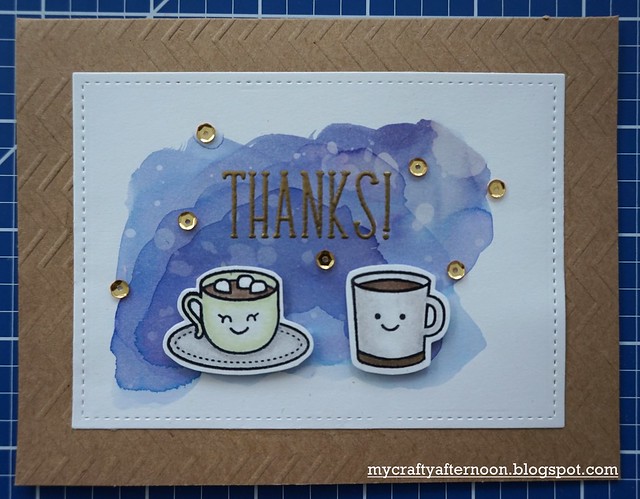 Thank You Card Series Coffee