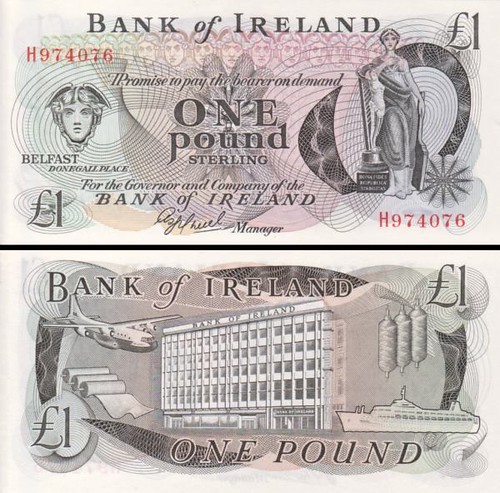 Northern Ireland p65a 1 Pound from 1980