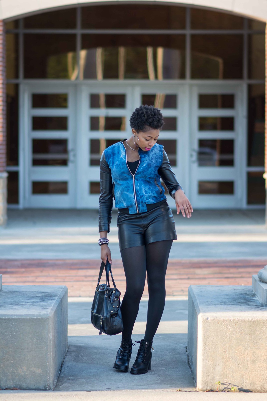 how to wear the big chop, louisiana style blogger