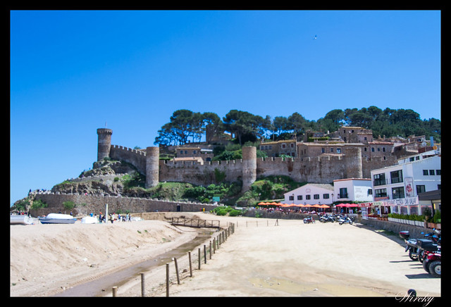 Girona Tossa de Mar Sant Feliu de Guíxols Ampuriabrava - Castillo de Tossa de Mar