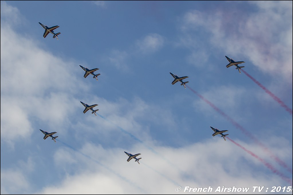 Patrouille de France Salon du Bourget Sigma France Paris Airshow 2015