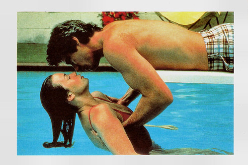 Valerie Kaprisky and Richard Gere in Breathless (1983)