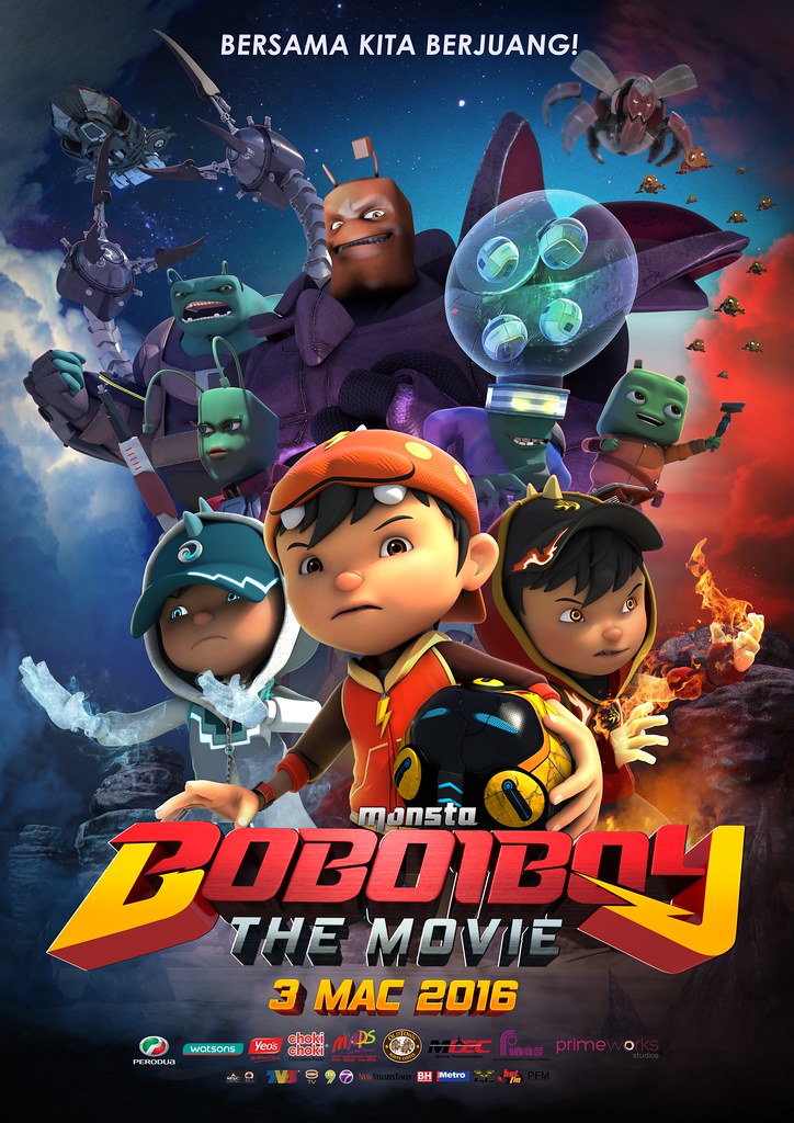 Filem Boboiboy The Movie Poster