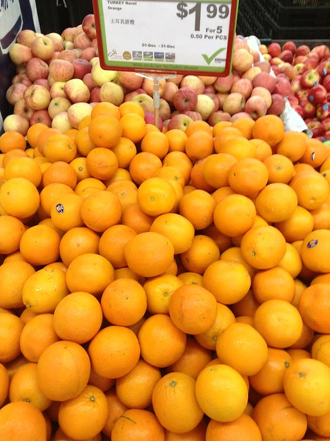 Orange $1.99 for 5