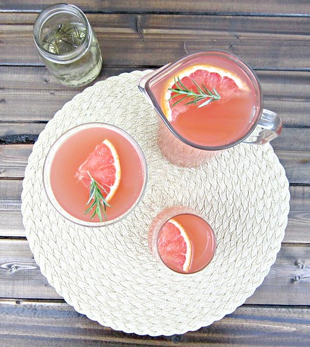 Grapefruit Rosemary Mocktails