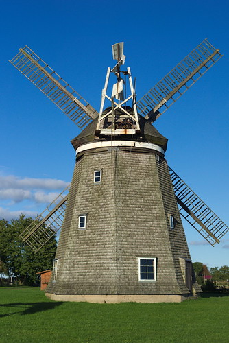 blue sky green windmill clouds outdoor meadow wiese himmel wolken bluesky grün blau blauerhimmel steinhagen windmühle holländerwindmühle drausen smockmill