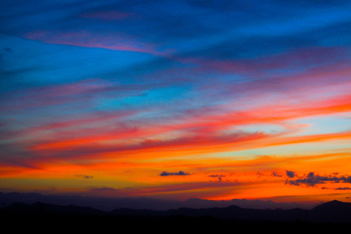 sunset sky mountains colors silhouette clouds evening dominicanrepublic pastel hills puntacana thegalaxy