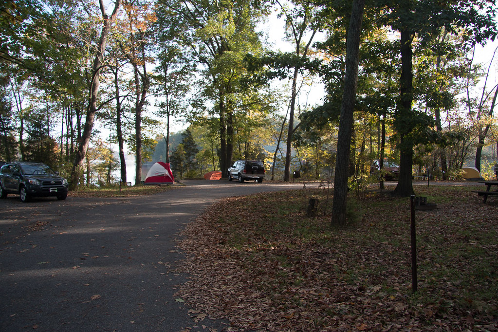 Campsites at Loop A