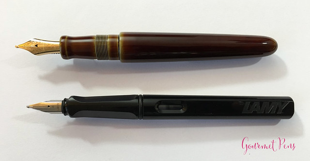 Review Nakaya Cigar Writer Heki-Tamenuri Fountain Pen (13)
