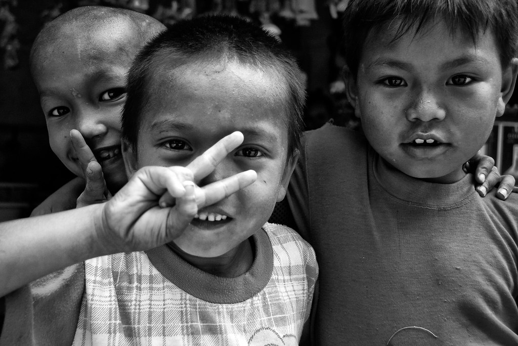 Burmese Children Playing