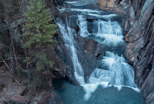 tallulah georgia waterfall north falls deliverance