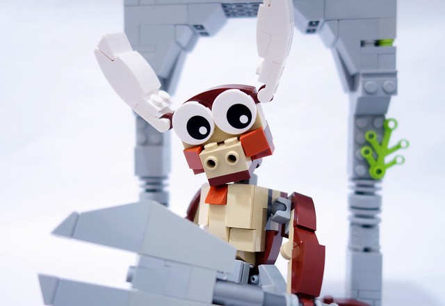 LEGO Minotaure chibi