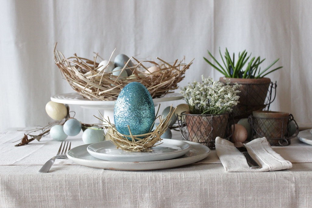 Create an Easter and Spring Table setting
