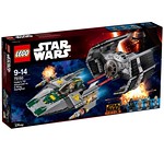 LEGO Star Wars 75150 Vader’s TIE Advanced vs. A-Wing Starfighter box