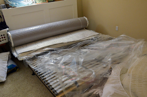 Unwrapping the mattress