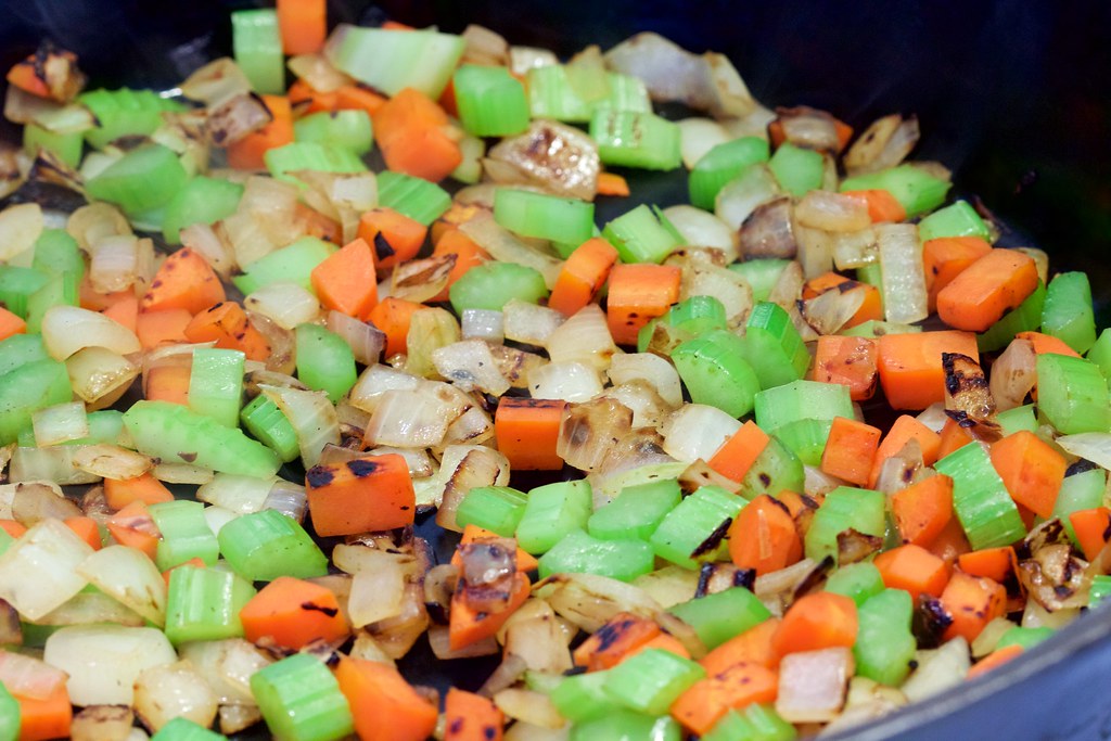 Browned Onion and Carrot with Celery