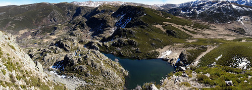 galicia galiza lagoa monte laguna montaña glaciar veiga ourense macizo serpe trevinca
