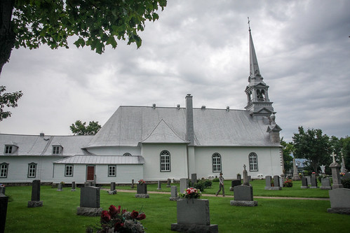 canada church quebec eglise cimetiere cimetery saintantoinedetilly