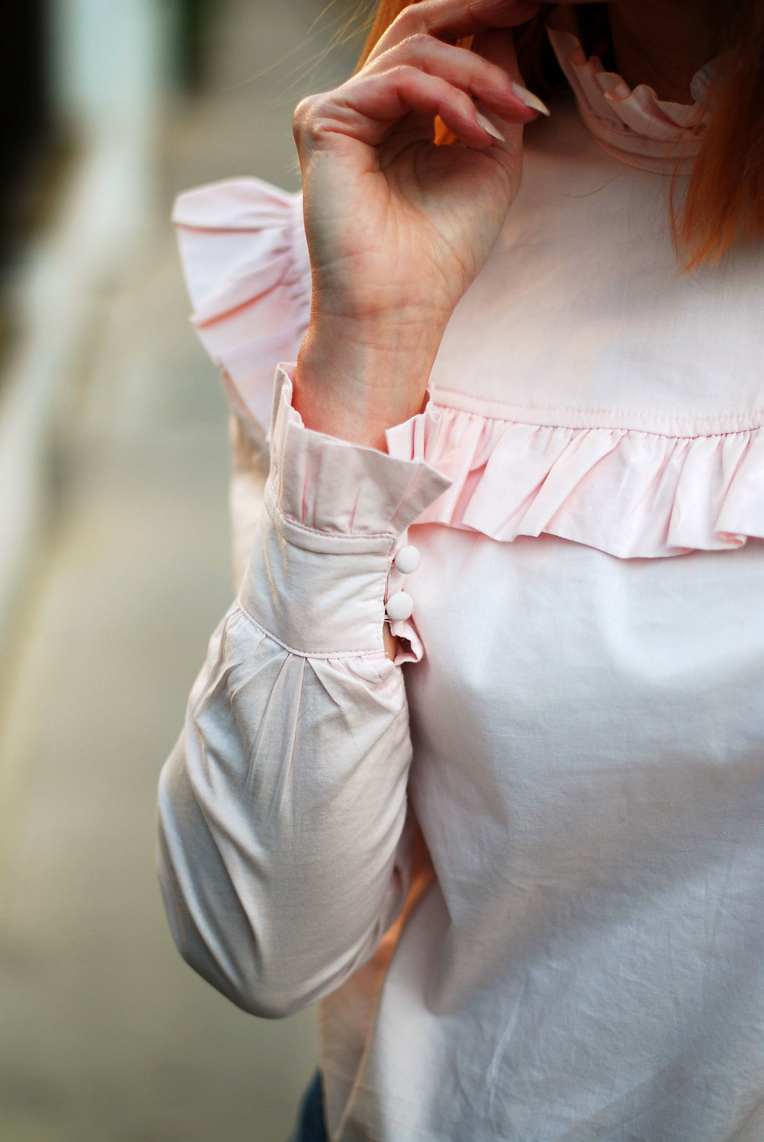 SS16 Style: M&S Archive by Alexa ruffled Harry blouse | Not Dressed As Lamb