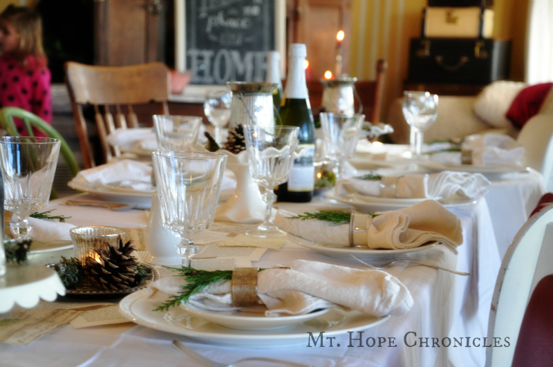 Christmas Table @ Mt. Hope Chronicles