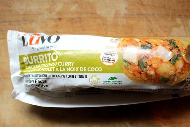 Luvo Chicken Coconut Curry Burrito