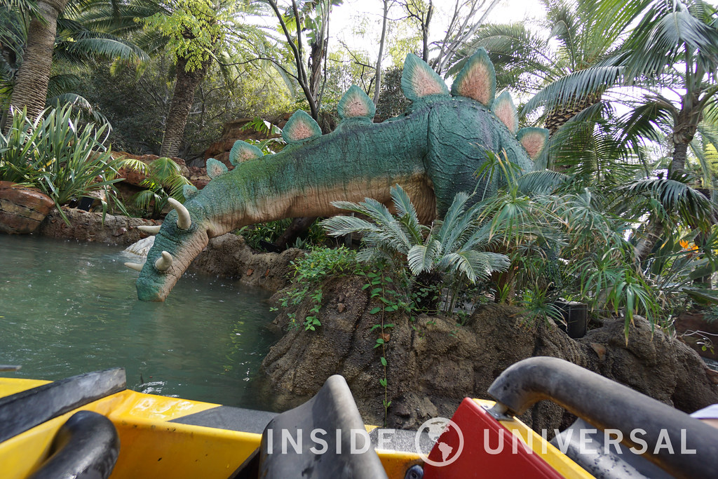 Jurassic Park: The Ride reopens after a lengthy refurbishment