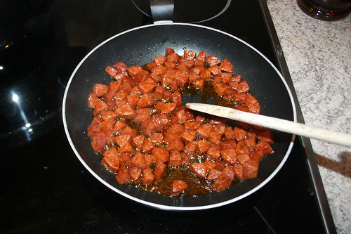 35 - Chorizo anbraten / Fry chorizo